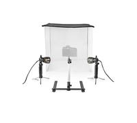 Nedis Kit pour studio photo SKT012WT – Couleurs Bleu, Blanc, Rouge, Noir
