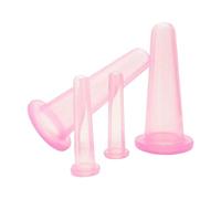 Kit pour ventouses faciales - Coupe d'aspiration en silicone - Masseur visage beauté et soin de la peau pour fille femme fille soeur amie