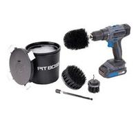 Kit pour Visseuse avec 3 brosses nettoyage grilles de barbecue Pit Boss