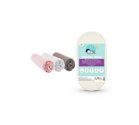 KIT PRATIQUE BEBE Matelas 32x72 Couffin Berceau Bébé Bambou + 3 Draps housse Bambou Couffin Fille | Oeko-Tex | Fabrication France UE