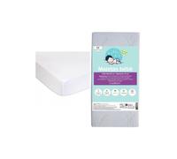 KIT PRATIQUE BEBE Matelas 60x120 Lit Bébé Lit Parapluie + 2 Alèses Coton Bio | Certifié GOTS | Fabrication France UE