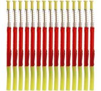 Kit pratique de 15 pièces pour inspection de ruche et élimination des parasites à l'aide d'aiguilles rouges en plastique