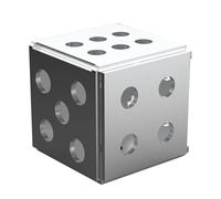 Kit pratique de cube de soudage - Bon pour débutants - En acier durable - Outil d'entraînement travaillé - Équipement de soudage pour étudiants - Projets - Démarreur d'équipement fait à la main