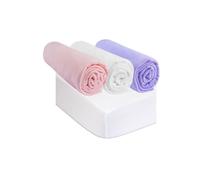 Kit de 3 Draps Housse 70x160 cm Lit Bébé Lit Enfant + 2 Protèges Matelas 70x160 | 100% Coton | Ultra Doux, Respirant | Sommeil sain | Certifié Oeko Tex | Fabriqué en Europe …