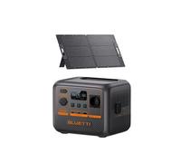 Kit Premium 50(AC50P) Station électrique portable avec Panneau Solaire 100W, 504Wh, générateur solaire 1 *AC 700W (1200W Max.)