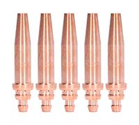 Kit premium de pointe de coupe en acétylène 5pcs pour coupe efficace G02-3 3#