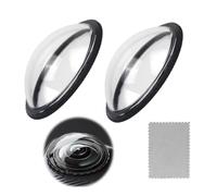 Kit Premium de Protection d'Objectif pour Insta360 X4 Couvercles Rotatifs 360° Étanche à la Poussière Matériaux PC/ABS Haute Résistance Installation Facile Accessoire Essentiel pour Caméra Sport