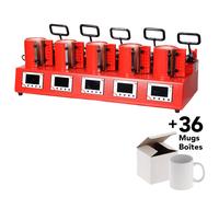 Kit Presse SECABO SECABO TM5 + 36 mugs + 36 boîtes en carton