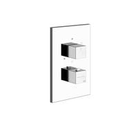 Kit prêt à monter Gessi pour thermostat encastré, cartouche de dérivation 3 voies on-off, avec vannes darrêt dentretien, filtre et clapet anti-retour, pas de sécurité intrinsèque, 20190030, Couleur: P