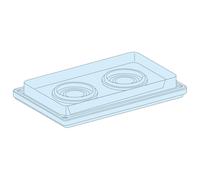 Schneider Electric LVS08899 Passe-cble direct 2 entres