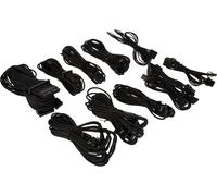 Kit Pro De Câbles Premium Psu Cables Pour Alimentation Type 4 Gen 4 Avec Gainage Multi-Brins Pour Ordinateur Noir[ZHUJ1795]