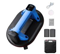 Kit Pro Ventouse Carrelage 300kg - 2 Batteries 2000mAh - Charge Rapide USB-C - Pour Surfaces Rugueuses (Nylon Renforcé 247mm)