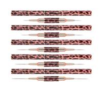 Kit professionnel à double extrémité pour nail art liner pinceaux pour petits détails longs