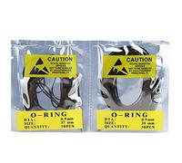 Kit professionnel d’O-rings en caoutchouc pour montres, kit de remplacement de joints d’étanchéité pour le fond de montre, comprenant 3 tailles : 0,7 mm, 0,8 mm et 0,9 mm ; joint