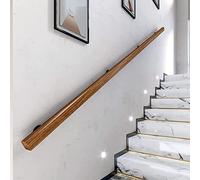 Kit professionnel de 1,5 m en pin, barre d'appui murale antidérapante pour escaliers, bois, rail de sécurité d'escalier sans barrière