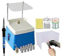 Kit professionnel de coupe de verre mosaïque et meuleuse pour débutants, polisseuse humide 65 W avec fer à souder, alimentation en eau auto-alimentée, design compact pour projets d'artisanat et de