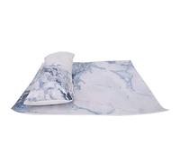 Kit professionnel de coussin d'oreiller d'art d'ongle manucure ensemble de Patch de support de repose-bras de main (Ensemble de marbre bleu)