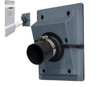 Kit professionnel de dissimulation de ligne pour ligne AC - Ensemble de cachage de ligne AC extérieur sans conduit | Manchon de protection étanche pour intérieur et sol familial électrique