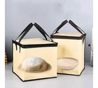Kit professionnel de fabrication de pain au levain avec étuve à pâte - Boîte de fermentation à trois vitesses pour un chauffage à basse température - Comprend un pot de levain réutilisable et plus e