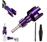 Kit professionnel de filetage de tuyau - Ensemble de tarauds à tige hexagonale pour coupe interne/externe