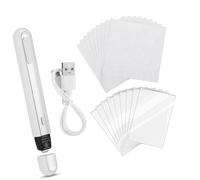 Kit professionnel de nettoyage et de réparation de cartes à collectionner ABS à trois roues pour éliminer efficacement la saleté du visage et la rééducation des empreintes digitales pour les