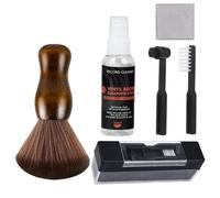 Kit professionnel de nettoyage pour disques vinyles - Brosse de nettoyage pour un retrait efficace et durable
