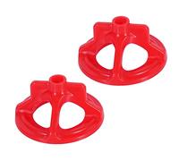 Kit professionnel de nivellement carrelage 1/16”-1/10”-1/8”-1/32”, 200 capuchons - entretoises anti-desserrage pour murs, salles de bain et pose précise 1-3 mm (200 caps)