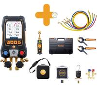 Kit professionnel de pompe à chaleur testo 558s - set M pression, vide, température