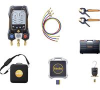 Kit professionnel de pompe à chaleur testo testo 550s - Wärmepumpen-Set S pression, température, vide