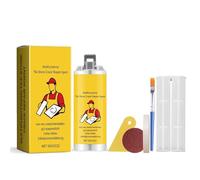 Kit professionnel de réparation de copeaux de marbre pour carrelage et fissures de marbre, colle de sol en céramique, pâte de réparation de nids de poule, forte adhérence