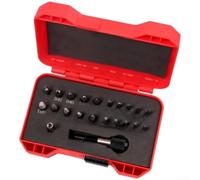 Kit professionnel d'extraction de vis pour enlever les boulons dénudés et l'extraction de vis endommagées, comprend un adaptateur de perceuse à dégagement rapide pour le retrait de la fixation