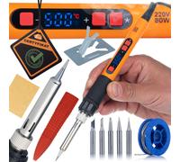 Kit professionnel Fer à souder 80W Orange Mastiff