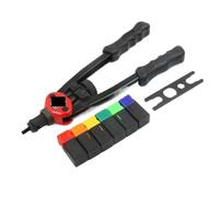 Kit professionnel pour rivets Outil de rivetage manuel for écrous M3, M4, M5, M6, M8, M10(M3-M10)