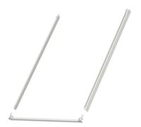Kit profilés latéraux et traverse basse VELUX 114x118cm gris pour fenêtre de toit - ZWC SK06 0000
