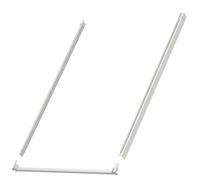Kit profilés latéraux et traverse basse VELUX 114x118cm gris pour fenêtre de toit - ZWC SK06 0000