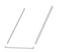 Kit profilés latéraux et traverse basse VELUX 134x140cm gris pour fenêtre de toit - ZWC UK08 0000