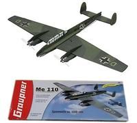 Kit Profils Polystyrène Modèle Avion Militaire Me 110 GRAUPNER 9568 Env 1000mm