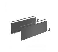 Kit profils tiroir casserolier AvanTech YOU - h 187 mm - anthracite - longueur 350 mm HETTICH