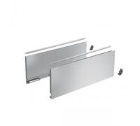Kit profils tiroir casserolier AvanTech YOU - hauteur 187 mm - argent - longueur 300 mm HETTICH