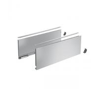 Kit profils tiroir casserolier AvanTech YOU - hauteur 187 mm - argent - longueur 650 mm HETTICH