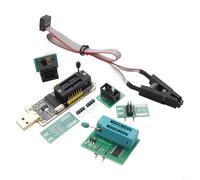 Kit Programmeur CH341A pour Flash 24/25 Série SOP8 | Chip CH341A intégré, interface USB, support 24/25 série, mise à pour jour pour bios rapide, économie de temps