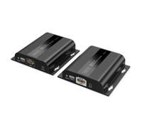 Kit prolongateur HDMI IP PoE - DIGITUS - DS-55353 - UHD 4k 60 Hz - portée 200 m - noir