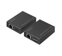 Kit prolongateur HDMI KVM - DIGITUS - DS-55357 - UHD 4k 30 Hz - Latence ultra faible - PoC