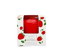 Kit promo de 12 bougies parfumées à la fraise - en cire végétalienne - Pocket Season - Printemps/Été - Fabriqué en Italie - Cereria Di Giorgio