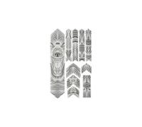 Kit protection de cadre all mountain style honey comb xl 10 pcs loup