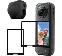 Kit Protection D'Écran Et Capuchon D'Objectif En Silicone Pour Insta360 X5 Et X4, 2 Pièces Verre Trempé Pour Écran, Protection Complète Pour Caméra Insta 360 X5, Accessoires De Séc[SHY9292337]