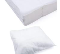 Kit Protection Literie Jetable 80X190 cm | 10 Alèses Plateau 80x190 cm + 10 Protège Oreiller 60x60 cm | Usage Unique | Recommandé : Tourisme - Médical - Gériatrie