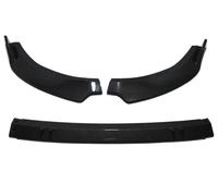 Kit Protection Pare-Choc Avant en Trois étapes pour VW pour Golf 8 MK8 2020 2021 2022 Accessoires réglage séparateur becquets Pare-Chocs Avant(Look de Carbone)