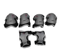 Kit Protection Roller Skateboard Eurotop/Roces Tripack Basic Jr Noir/Grs Gris 71415