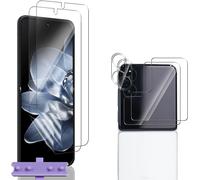 Kit Protections Pour Xiaomi Mix Flip ¿ 2 Films Écran Intérieurs, 2 Verres Trempés Pour Caméra, 2 Films Écran Extérieurs